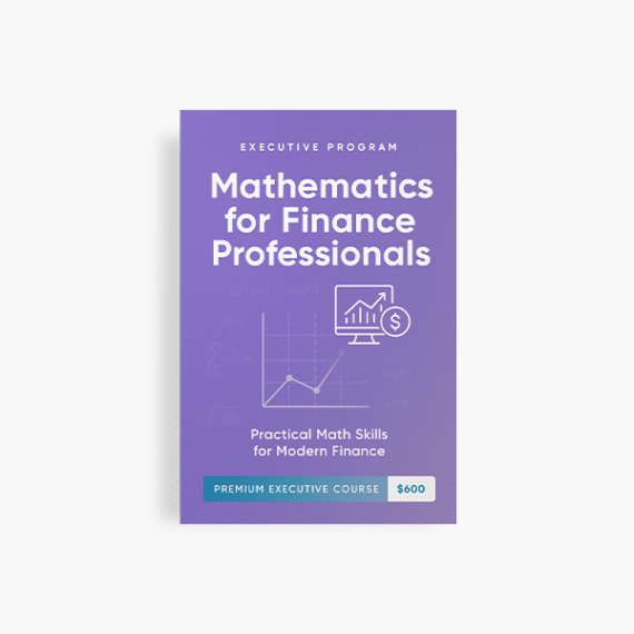 Mathematics for Finance Professionals